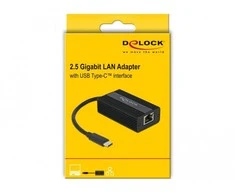 DELOCK C tipo USB adapteris, skirtas 2,5 gigabito LAN