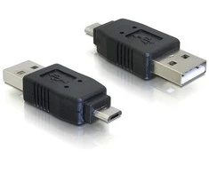 „Delock“ adapteris USB 2.0 tipo mikro-B kištukas > USB 2.0 tipo A kištukas