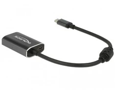 Stotis / replikatorius Delock USB-C - Ekranas Port mini + USB- C Juodas (62990)