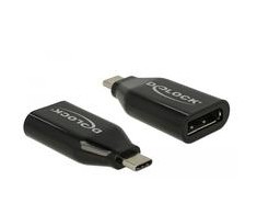 Adapteris AV Delock Delock Adapteris USB Type-C Stecker zu DisplayPort Buchse (DP Alt Mode) 4K 60 Hz