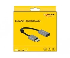 DELOCK Active DisplayPort 1.4 į HDMI adapterį 4K 60Hz HDR