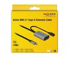 DELOCK Active USB 3.1 Gen 1 ilgintuvas USB Type-C 5 m