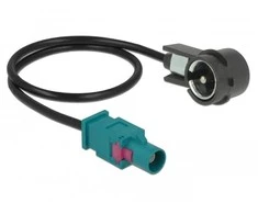 Maršrutizatorius Delock HF Antennenkabel FAKRA Z Stecker > ISO Stecker RG-174 32 cm