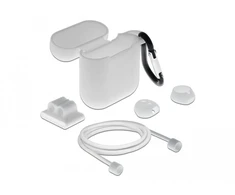 Delock Apple AirPods priedų rinkinys baltas