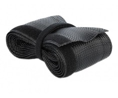 DELOCK kabelio jungtis 5M 32MM JUODA VELCRO poliesteris