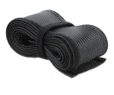 DELOCK kabelio jungtis 5M 19MM JUODA VELCRO poliesteris
