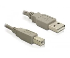 Sonstige USB kabelis Delock USB-A - USB-B 3 m Balta (82216)