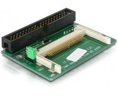 „Delock“ kortelių skaitytuvo IDE 40 kontaktas su „Compact Flash“.