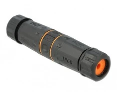 Delock kabelio jungtis RJ45 lizdas RJ45 lizdas Cat.6A atsparus vandeniui