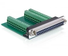 Delock DC-37 - Terminal Block, Žalias (65319)