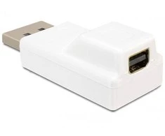 DELOCK Adapteris Displayport vyriškas > Displayport mini moteriška