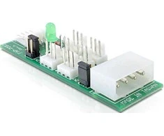 Delock skirstytuvo plokštė 6 x ventiliatoriai 5 V / 12 V
