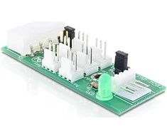 Delock skirstytuvo plokštė 6 x ventiliatoriai 5 V / 12 V