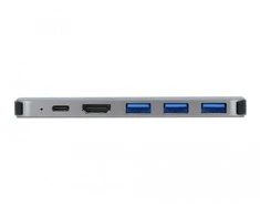 „Delock“ prijungimo stotelė, skirta „MacBook Dual HDMI 4K / PD / Hub“.