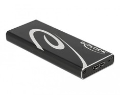 OBUDOWA SSD ZEWNĘTRZNA DELOCK M.2 MICRO USB 3.1 GEN 2 Juoda