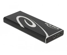 OBUDOWA SSD ZEWNĘTRZNA DELOCK M.2 MICRO USB 3.1 GEN 2 Juoda