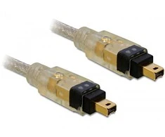 Delock FireWire - 2,0 m - Pilka - Vyriškas / Vyriškas - 2 m