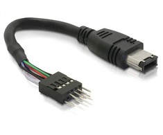 Kabelis Delock FireWire, Juodos spalvos (82379)