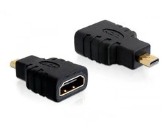 Delock Adapteris High Speed HDMI - „micro D“ vyriškas > Moteris