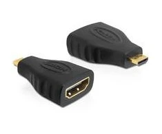 Delock Adapteris High Speed HDMI - „micro D“ vyriškas > Moteris