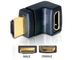 AV adapteris Delock HDMI – HDMI juodas (65072)