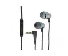 Ausinės Delock In-Ear Ausinės su wtykiem 3,5 mm 4-pin Mikrofonas i regulator głośności + funkcja szybkiego wyciszenia išmaniems telefonams i tabletów