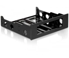 DELOCK FDD Installation frame 3.5Zoll > 5.25Zoll juodas