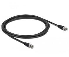 Delock Kabelis BNC Stecker zu BNC Stecker 2 m