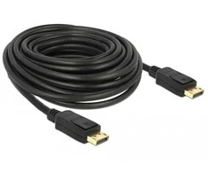 Delock Atrakinimo kabelis DisplayPort 1.2 kištukas > DisplayPort kištukas juodas 4K 60 Hz 10m
