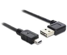 Kabelis USB Delock USB-A - 0.5 m Juodas (85175)