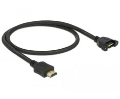 Kabelis Delock HDMI - HDMI 0,5m juoda (85463)