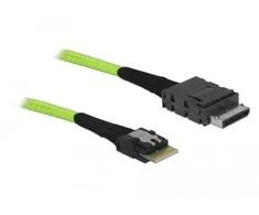 Delock 85755 - PCIe SFF-8611 - Slim SAS SFF-8654 - 1 m - Juodas