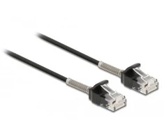 Delock Cable RJ45 kištukas iki RJ45 kištukas su apsauga nuo lenkimo Cat.6A 5 m juodas