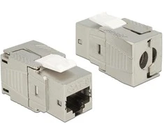 Delock Keystone Module RJ45 lizdas Cat.8 be įrankių