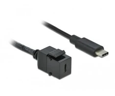 DELOCK Keystone modulis USB 3.0 C moteriai > USB 3.0 C kištukas su laidu