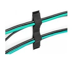 Organizer Delock Laikiklis kablowy su rzepem L 110 mm x B 20 mm juoda