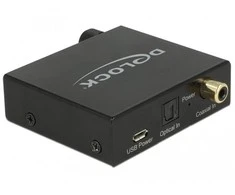 Delock Converter skaitmeninį garsą į analoginį HD su ausinių stiprintuvu
