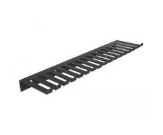 Delock kabelio laikiklis 325 x 90 mm, skirtas tvirtinti prie sienos juodas