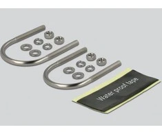 Delock Antenna LoRa SDR 868Mhz lizdas 8dbi 1474mm omni fiksuotas baltas lauko