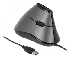 Delock pelės ergonomiška vertikali optinė 5 mygtukai USB-A