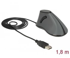 Delock pelės ergonomiška vertikali optinė 5 mygtukai USB-A