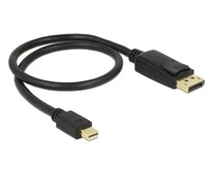 Kabelis Delock DisplayPort Mini – DisplayPort 0.5m juoda (83984)