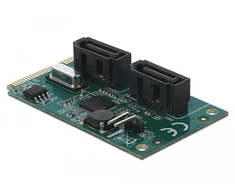 KARTA MINI PCIE->2X SATA 6GB/S RAID DELOCK