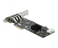 Kontrolierius Delock PCIE 2.0 x4 - 4x USB 3.2 Gen 1 (89008)
