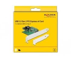 Kontroleris Delock PCIE 3.0 x4 – 20 kontaktų USB 3.2 genas 2 (89029)
