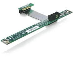 Pagrindinė plokštė „Delock“ PCI Express x1 su lanksčiu 7 cm kabeliu - PCI - PCI