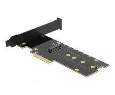 Delock PCI Express x4 kortelė su 1 x vidine NVMe M.2 Key M su šilumos šalintuvu