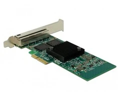 Delock PCIe x4 Gigabit LAN 4x RJ45 + žemo profilio i350 Delock