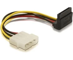 DELOCK Adaptor Power SATA HDD 90 Grad zu 4pin/St