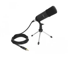 Delock Professional podcasting mikrofonas su XLR jungtimi ir 3 kontaktų lizdu